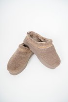 Teddy boots Tasman | Schoenen dames | Kerst | Fluffy boots | Casual | Lage laars | Kleur Taupe | Maat 39