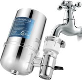 Waterfilter - Kraan opzetstuk - Waterontharder - Waterontkalker - Waterzuiveraar - Kalkvrij en Loodvrij water - Eenvoudig te installeren