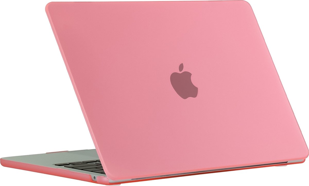 Mobigear - Laptophoes geschikt voor Apple MacBook Air 15 Inch (2023-2024) Hoes Hardshell Laptopcover MacBook Case | Mobigear Matte - Roze - Model A2941
