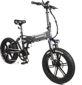 P4B - Fatbike - Fatbike électrique - Vélo électrique - Vélo pliant électrique - E-bike - Garantie 1 an - Grijs - Légal sur la voie publique