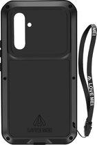 Samsung A54 5G Volledige Cover Case (Schokbestendig, Regen, Sneeuw) Love Mei - Zwart