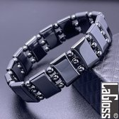 LaGloss® Magnetische unisex Armband - Elastisch 21cm - inclusief luxe verpakking