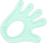 Canpol Babies | transparante elastische bijtring | 3m+ | turkoois- groen | 3+ m