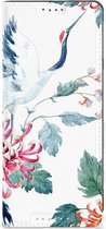 Wallet Bookcase Geschikt voor Sony Xperia 5 V Telefoonhoesje Bird Flowers