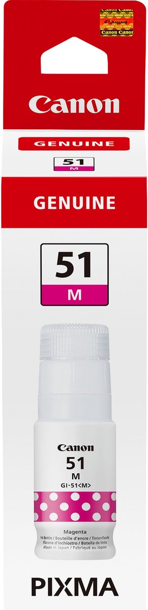 Canon GI-51 Inktflesje Magenta
