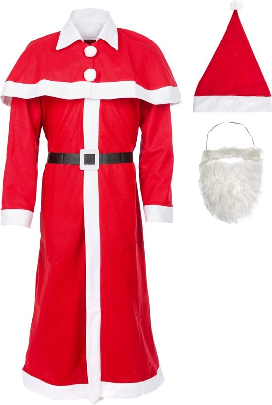 Ensemble de costumes de Père Noël, Père Noël, Sinterklaas, chapeau