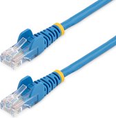 StarTech.com Câble réseau Ethernet Cat5e avec connecteurs RJ45 sans accroc Câble UTP 7 m bleu