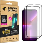 DUO-PACK - 2x Pantser Protect™ Glass Screenprotector Geschikt voor iPhone 13 Pro Max / iPhone 14 Plus - Case Friendly - Premium Pantserglas - Glazen Screen Protector