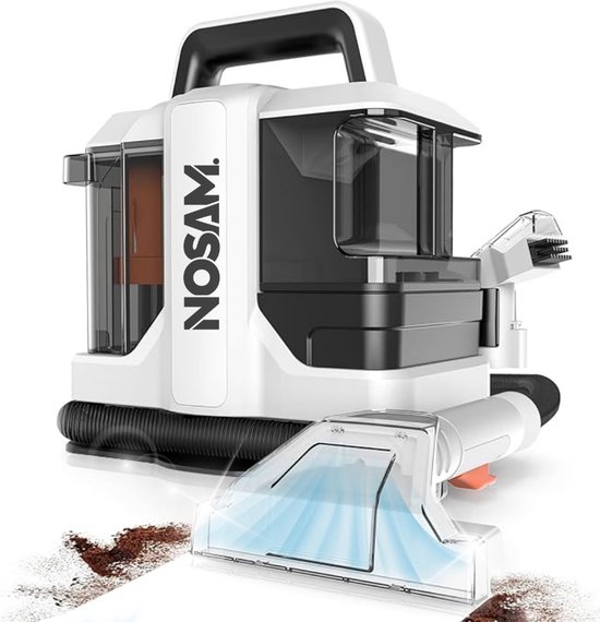 Nosam® Vlekkenreiniger voor Tapijt, Bank, Matras & Auto - Draagbare ...