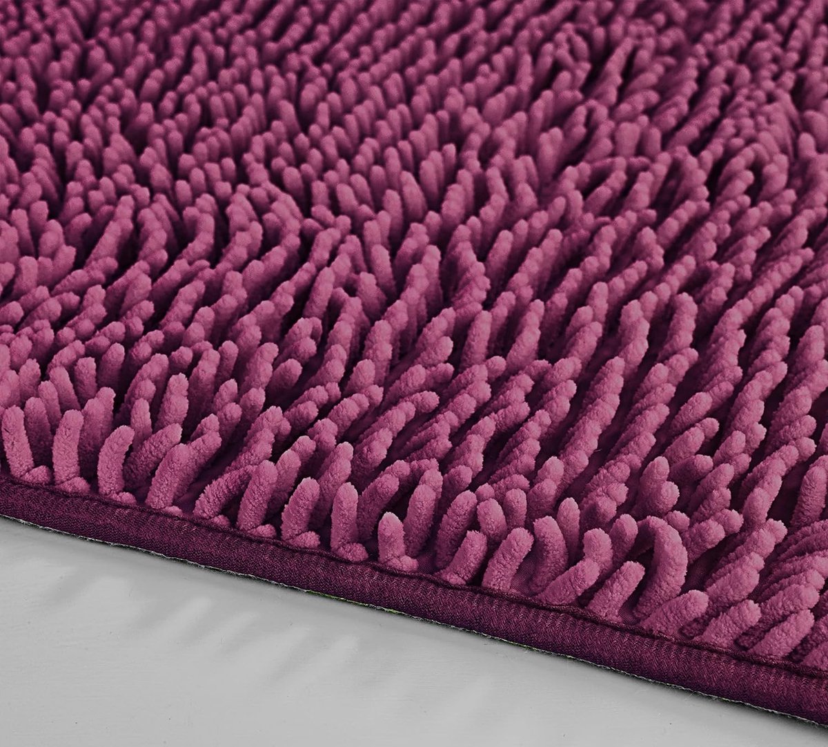 MIULEE Badmatten antislip badkamermatten douchemat absorberend badkamertapijt klein tapijt deurmat binnen keuken tapijten tapijt mat voor badkamer slaapkamer keuken ingang 40x60 cm bruin