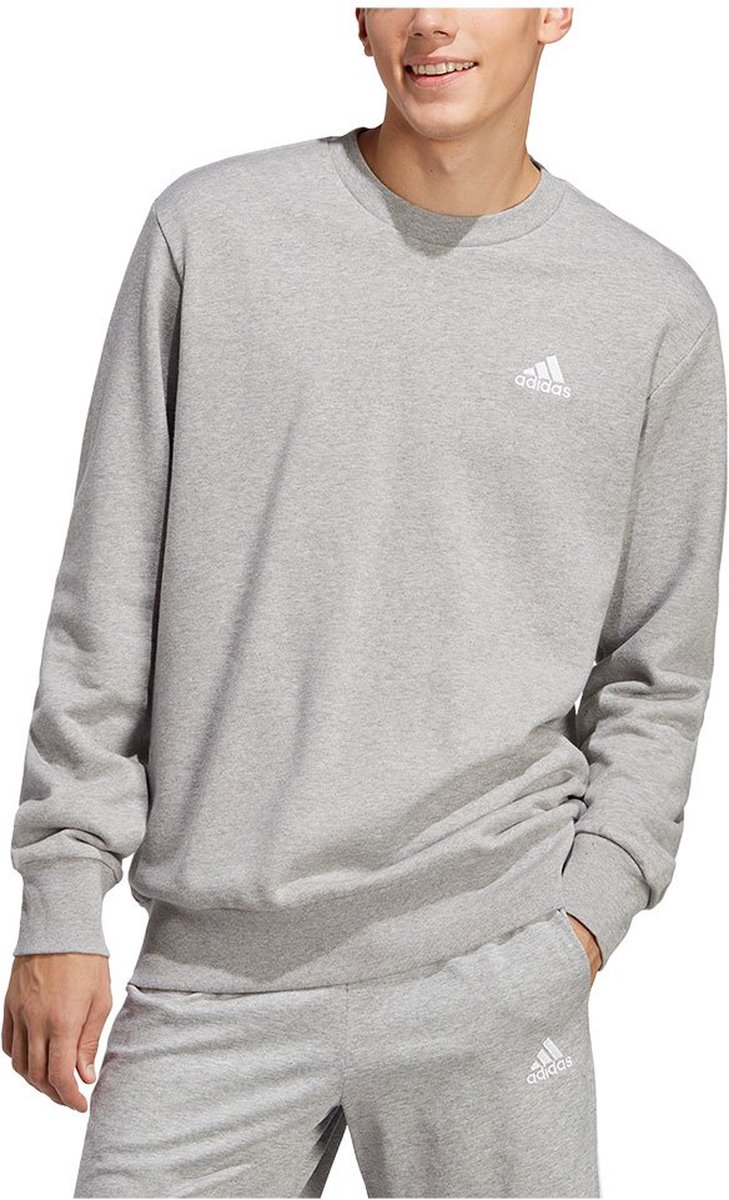 Adidas Sl Ft Sweatshirt S Regular Man Grijs