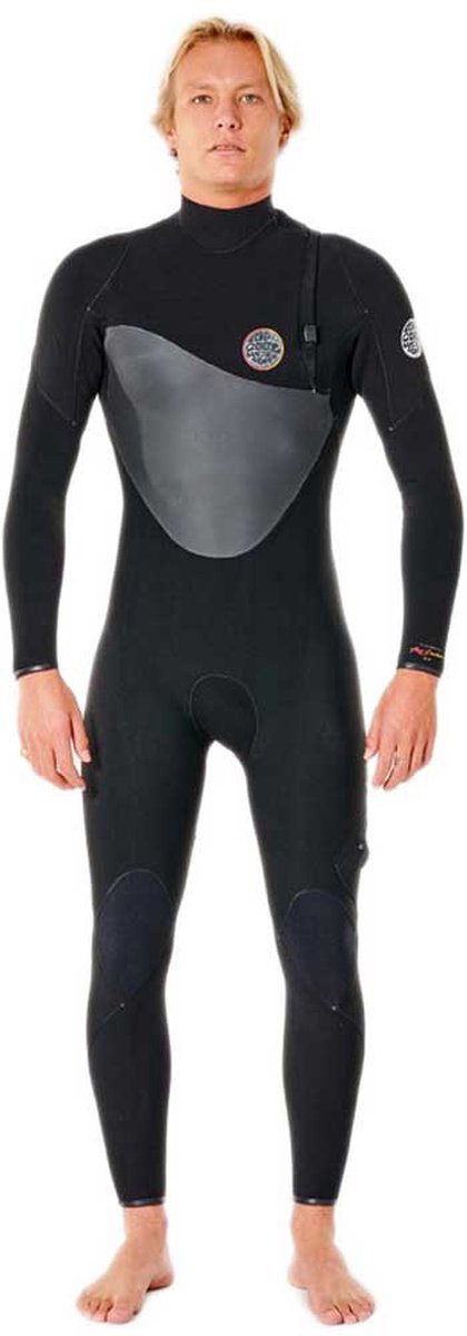 Rip Curl Heren Flashbomb Heatseeker 4/3mm Ritssluiting-vrij Wetsu