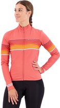 Castelli Ottanta Jersey Met Lange Mouwen Oranje L Vrouw