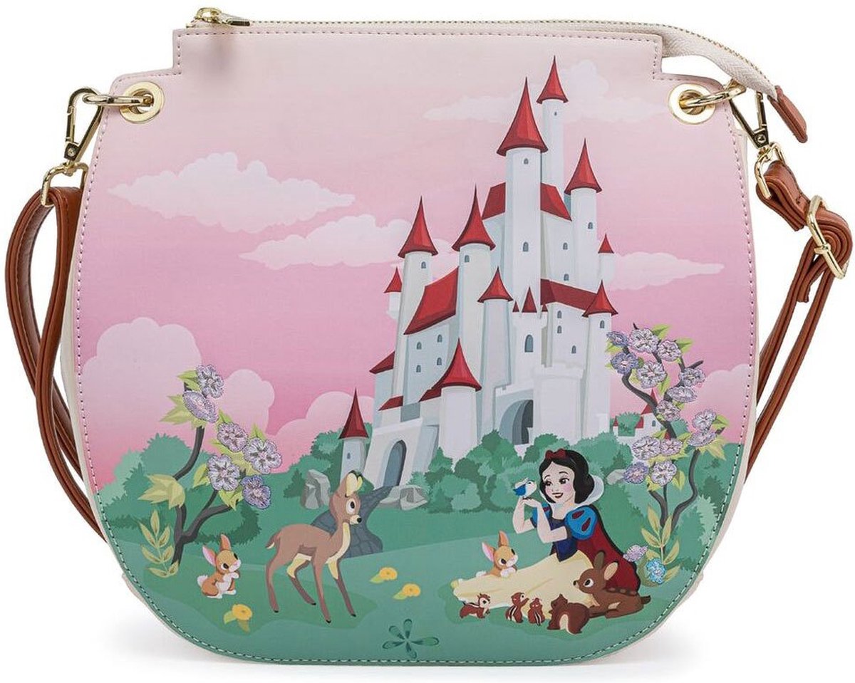 Disney Loungefly Schoudertas Sneeuwwitje Castle Scene