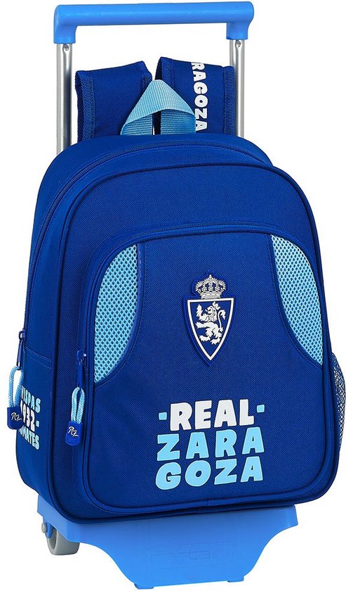 Schoolrugzak met Wielen 705 Real Zaragoza (27 x 10 x 67 cm)