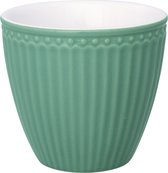 GreenGate Tasse à expresso (mini tasse à latte) Alice Dusty green - 125ml