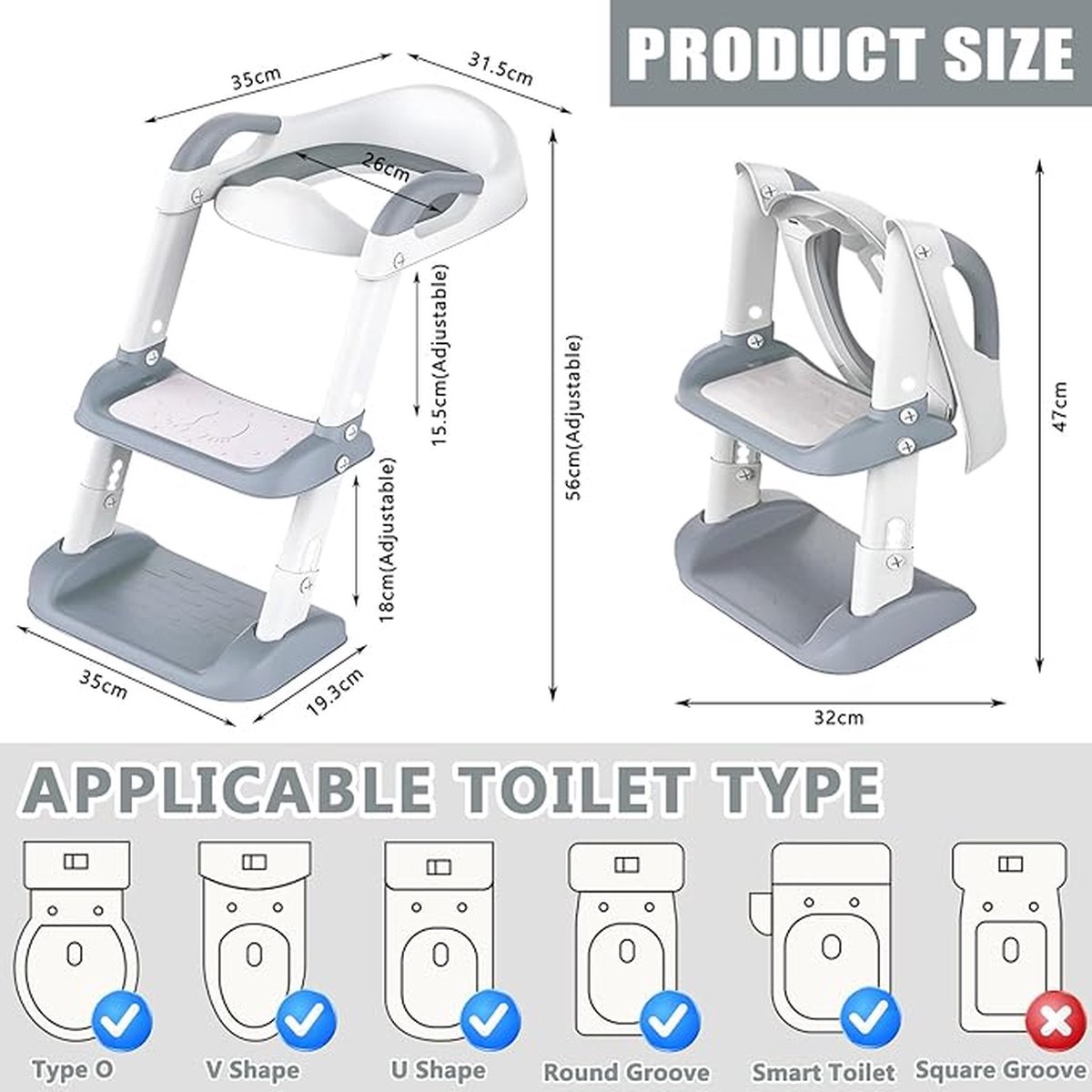 Goedkoopste kindertoiletbril \ kinder Plaspot - Toilet seat for children