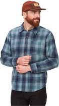 Marmot Fairfax Novelty Light Weight Flannel Shirt Met Lange Mouwen Blauw L Man