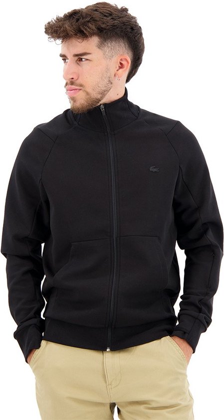 Lacoste Sh2702 Sweatshirt Met Volledige Rits Zwart L Man