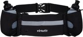 VirtuFit Bottle Belt - 2 x 300 ml - Hardloopriem - Hardloopriem met Drinkflesjes - Sport Heupband