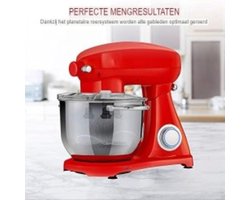 Deegmachine - Kneedmachine - Rood