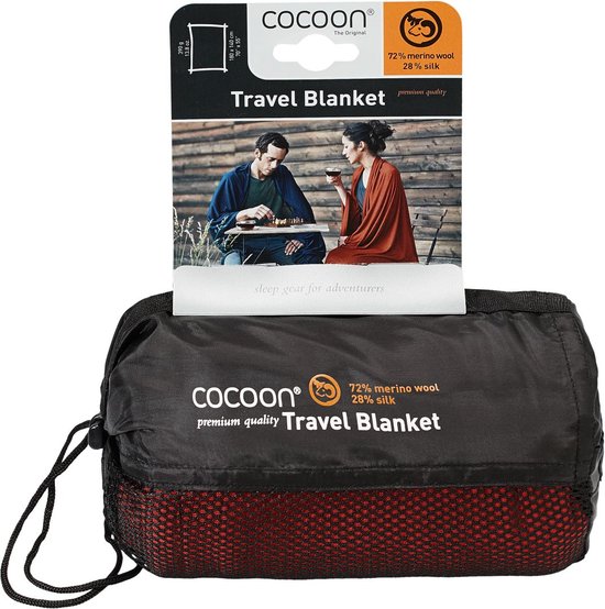 Travel Blanket Merino Wool / Silk Blend – COCOON