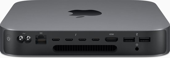 Apple Mac Mini (2018) i7-8700B 16GB/256GB SSD Grad A Refurbished (geen toetsenbord en muis)