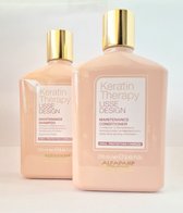 Alfaparf Keratin Therapy LISSE DESIGN DUO Shampoo 250ml + Conditioner 250ml