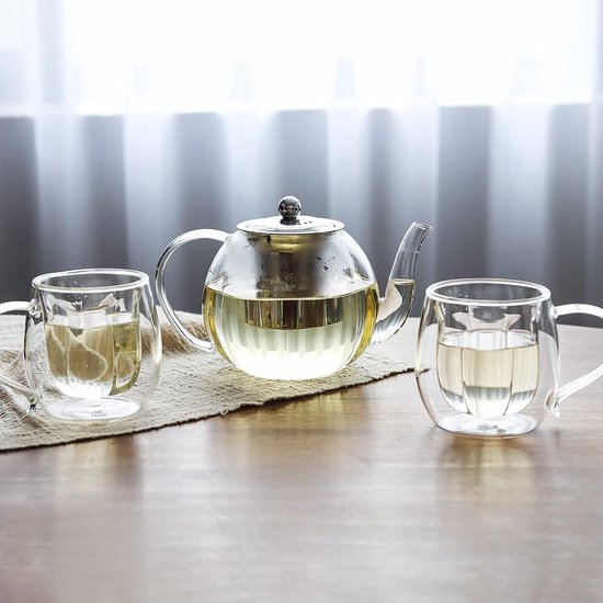 PASSOIRE A THE,A-1000ml--Infuseur à thé en verre borosilicate