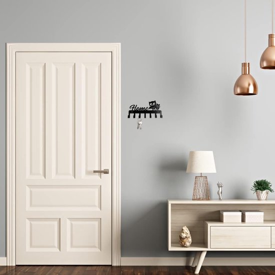 Vordpe 3 STKS Nacht Uil Sleutelhouder Voor Muur - Magnetische Uil Vorm Muur Haak Met Automatische Open Close Ogen