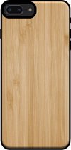Smartphonica Telefoonhoesje voor iPhone 7/8 Plus met houten look - backcover bamboo kunsthout hoesje - Bruin / Kunsthout;TPU / Back Cover geschikt voor Apple iPhone 7 Plus;Apple iPhone 8 Plus