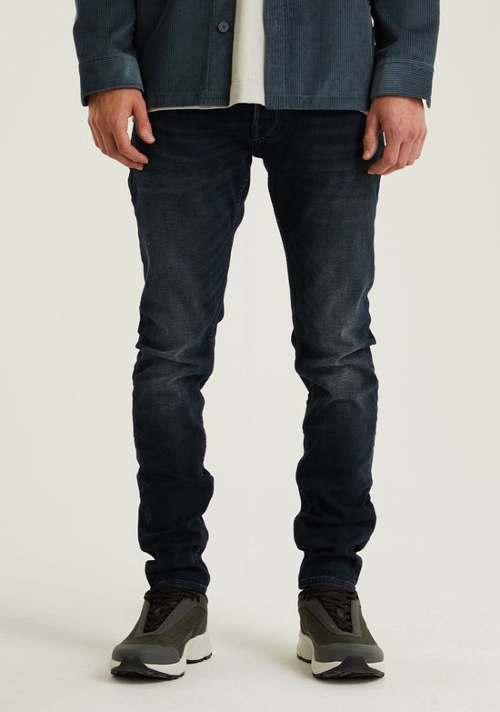 Chasin' Jeans Slim-fit jeans EGO Squid Donkerblauw Maat W32L32