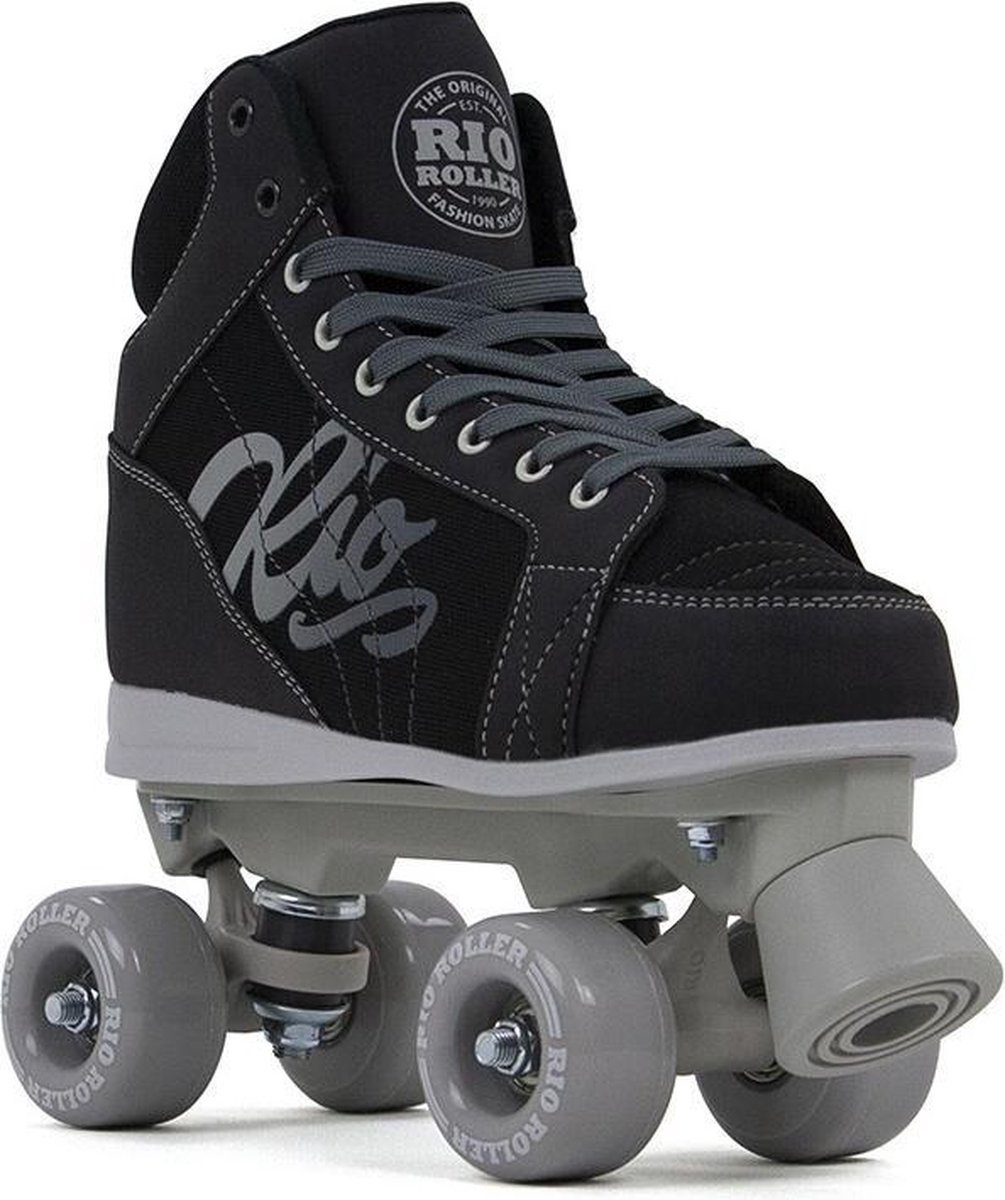 Rio Roller rolschaatsen - Lumina - zwart/grijs - maat 42