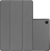 Hoesje Geschikt voor Samsung Galaxy Tab A9 Hoesje Case Hard Cover Hoes Book Case - Grijs