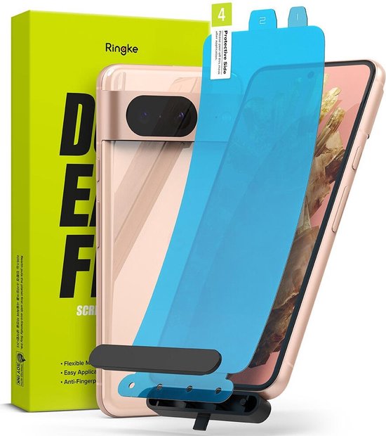 Ringke Dual Easy Film Google Pixel Screen Protector met Jig