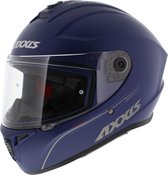 Axxis Draken S integraal helm solid mat blauw XS