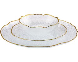 Karaca Milanda 12 - delige glazen servies set voor 4 personen