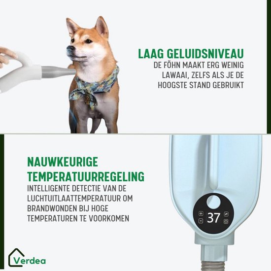 4 stuks Delige Vervangend Handvat voor Hondendroger Duurzaam Kunststof