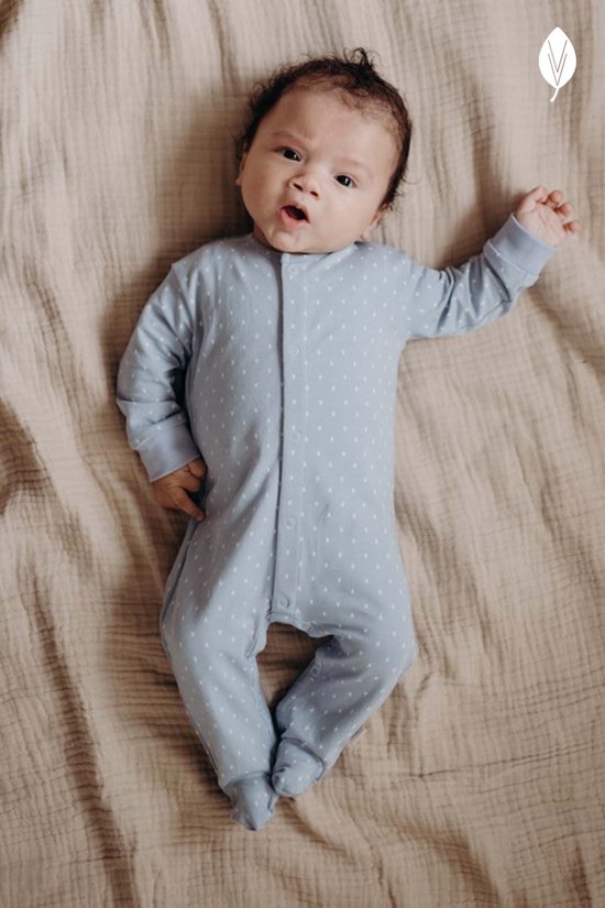 Levv newborn baby jongens boxpak Nika aop Blue Dust Vv