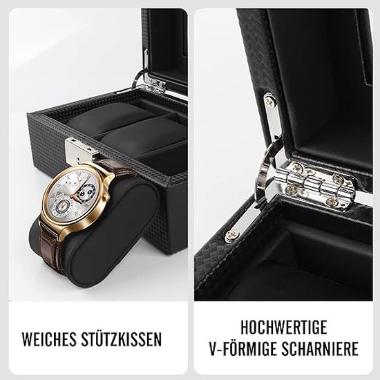 2-in-1 Omkeerbare Horloge Houder Dilwe 2 En 1 Réversible Watch Case