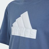 adidas Sportswear Future Icons Logo Piqué T-shirt - Kinderen - Blauw- 128