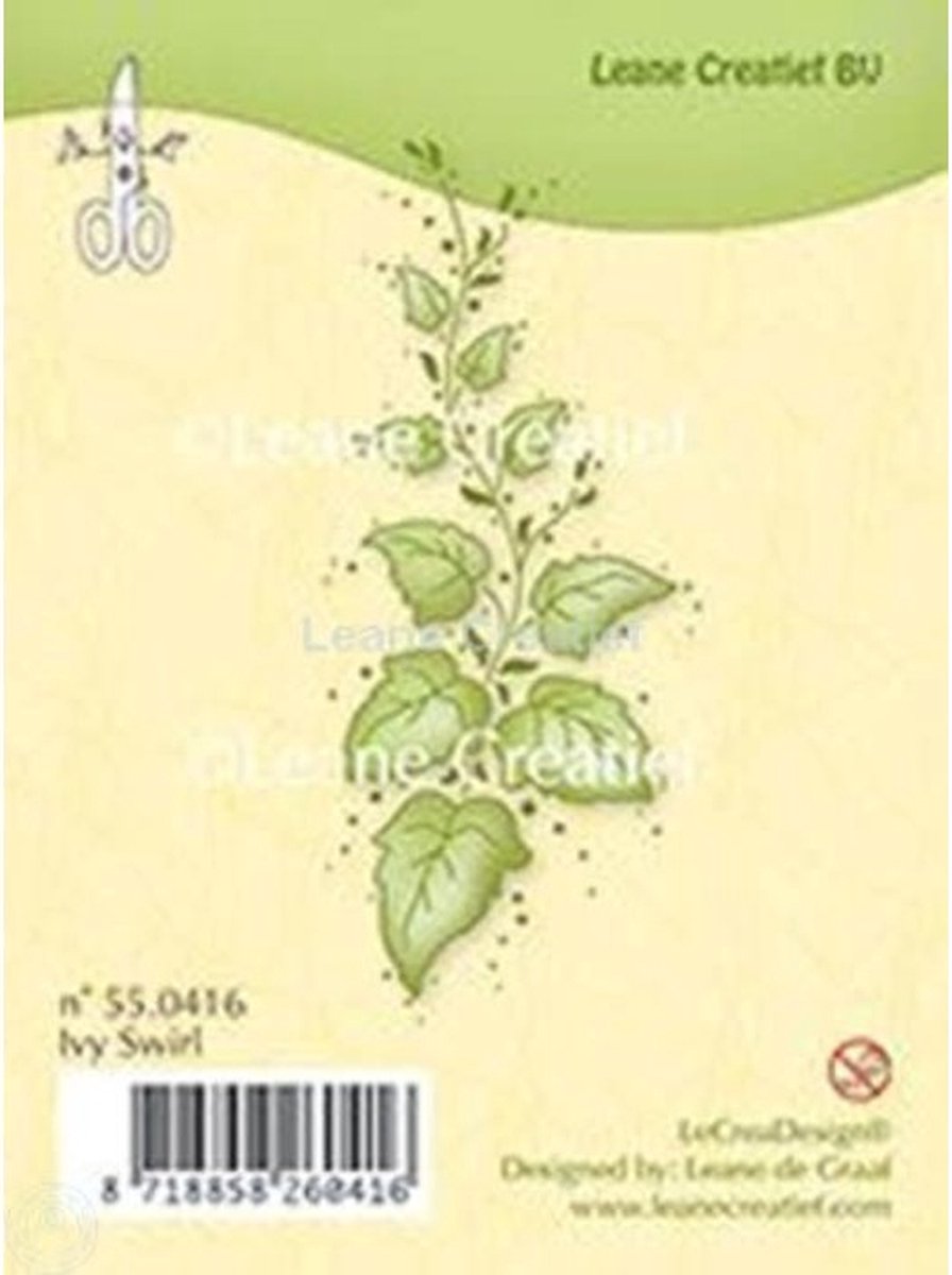 Leane creatief clear stempel ivy swirl