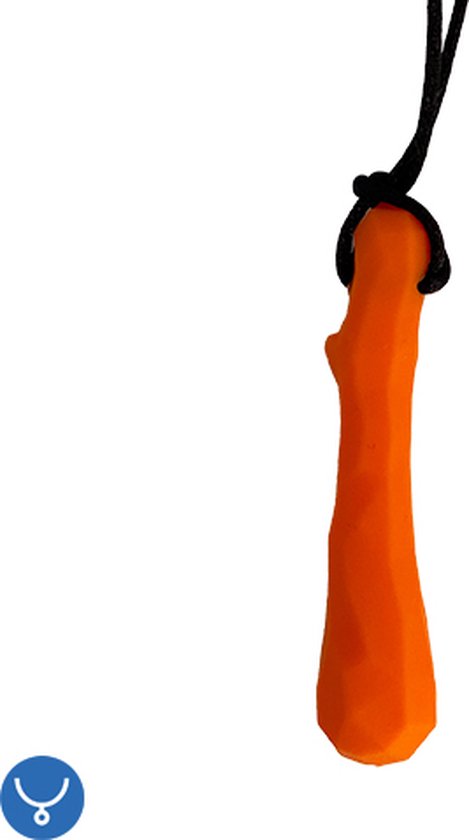 Knots Bijtketting Kauwketting - Oranje