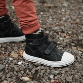 Klittenbandschoenen | Jongens | Black | Schapenwol | Shoesme | Maat 23