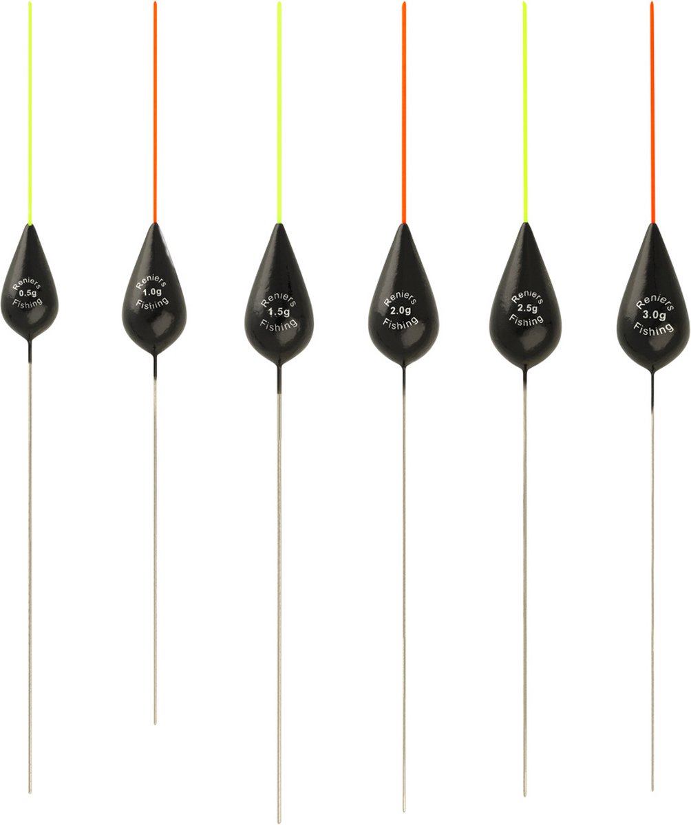 Reniers Fishing Dobber RF N22 - Kleur: rood,Maat: 2.50g