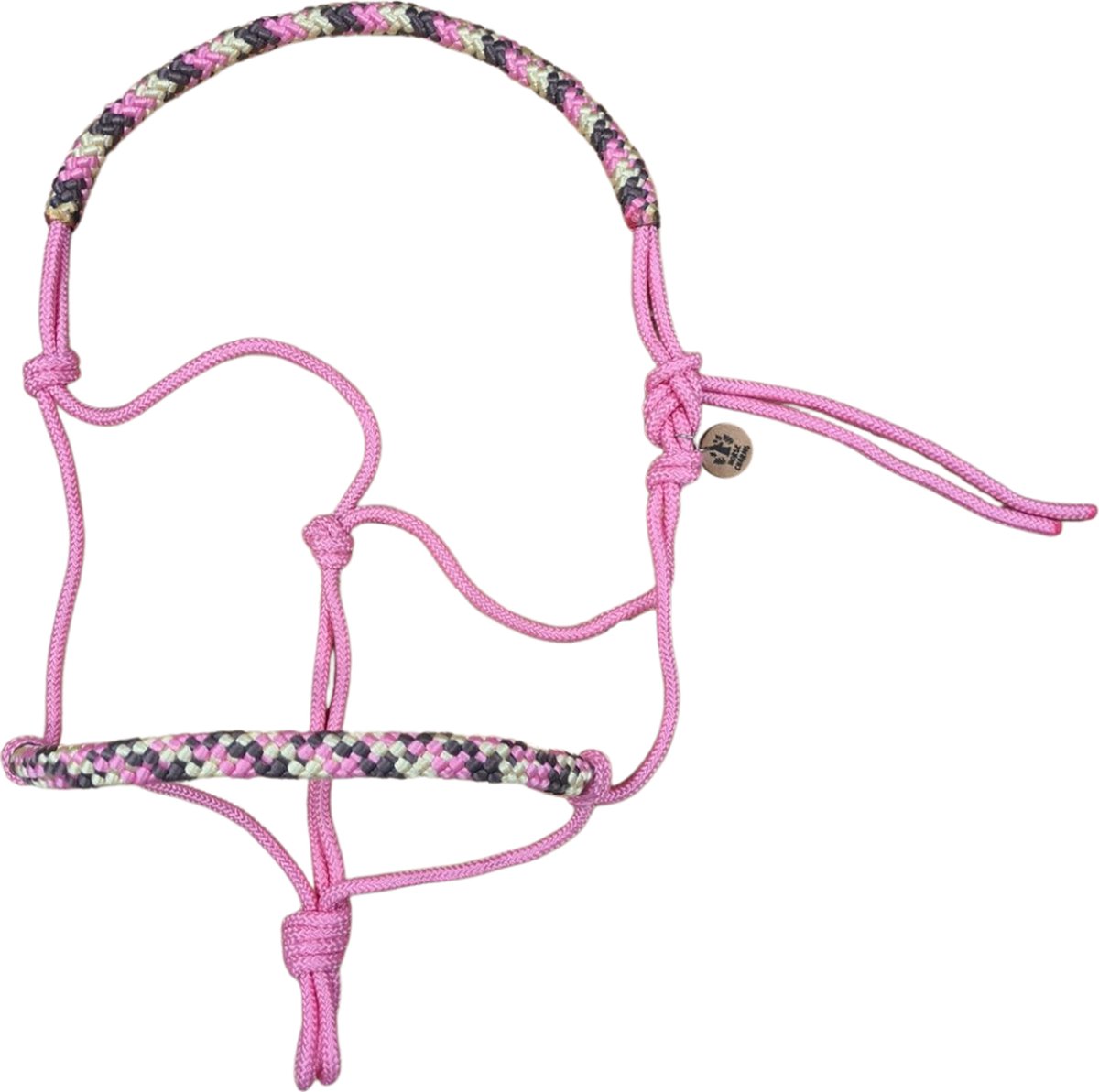 Horse Charms Touwhalster Deluxe 'Sweet Pink' - Full