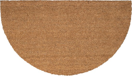 GENERIC - Paillasson LEO pour intérieur et extérieur - L.40 x L.70 cm - antidérapant - fibre de coco - PVC - beige - paillasson - piège à saletés