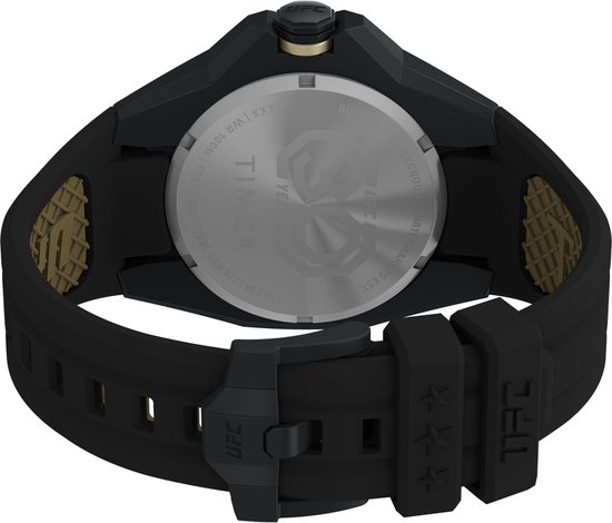 Timex UFC Pro TW2V90200 Horloge - Siliconen - Zwart - Ø 45 mm