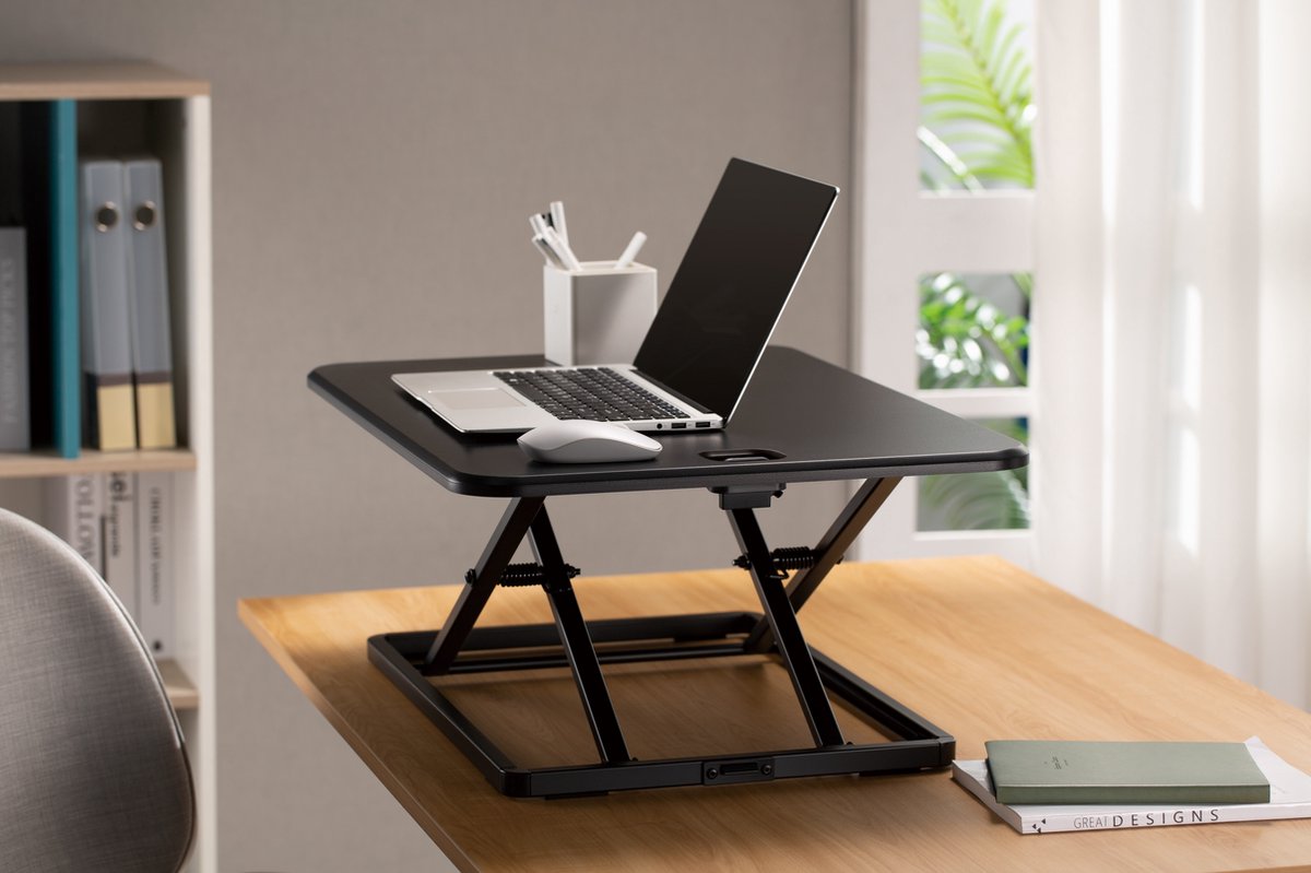 IVONO® Rehausseur de table réglable pour ordinateur portable en Zwart -  Bureau