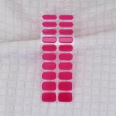 By Emily® Gel Nagel Wraps 'Rosy Blush' - Gellak Stickers - SpringNails- Lente - UV Lamp Gelnagels - Langhoudende Nagelstickers - Nail Art Folie - 20 Stickers - UV LED Lamp Vereist
